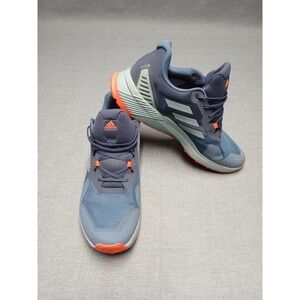 Adidas Terrex Soulstride Trail Running Shoes Grey Blue Orange Men's 15
